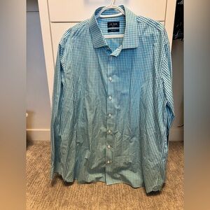 Blue Checkered Men's Shirt